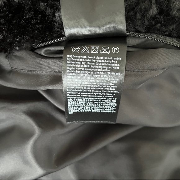 Stand Studio Black Anika Faux-Fur Coat - Picture 8 of 8